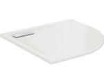 Hornbach Extraflache Viertelkreis-Duschwanne Ideal Standard Ultra Flat New 90x90x2,5 cm alpinweiß glänzend