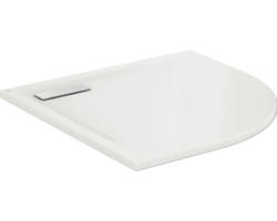 Extraflache Viertelkreis-Duschwanne Ideal Standard Ultra Flat New 90x90x2,5 cm alpinweiß glänzend