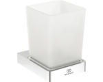 Hornbach Zahnputzbecher Ideal Standard Conca Cube mit Halter chrom