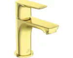 Hornbach Waschtischarmatur Ideal Standard Connect Air mit hohem Auslauf A7018A2 brushed gold glänzend gebürstet