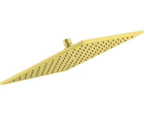 Kopfbrause Ideal Standard Idealrain Atelier Eckig 30x30 cm Einfach gold