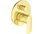 Hornbach Unterputz-Badewannenmischer Ideal Standard Connect Air A7035A2 brushed gold glänzend gebürstet