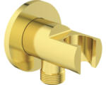 Hornbach Brausehalter Schlauchanschluss Wandanschlussbogen Ideal Standard Idealrain Atelier 1 Zoll brushed gold BC807A2