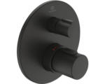 Hornbach Unterputz Thermostat-Badewannenarmatur Ideal Standard Ceratherm T100 silk A5813XG black matt