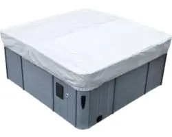 Schutzplane für Isolierabdeckung 200x200 cm grau