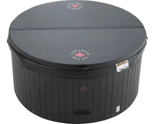 Whirlpoolabdeckung Canadian Spa Ø 160 cm schwarz