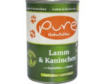 Hornbach Hundefutter nass PURE Lamm und Kaninchen 400 g
