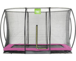 EXIT Silhouette Bodentrampolin 305 x 214 cm rosa