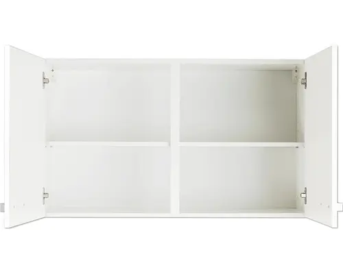 Hängeschrank Optifit Salo O106-7+ weiß 100x57,60x34,60 cm mit Drehtür