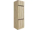 Hornbach Kühlumbauschrank Optifit Kaya Wildeiche matt 60x206,80x57,10 cm