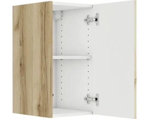 Hängeschrank Optifit Kaya Wildeiche matt 30x57,60x34,60 cm mit Drehtür