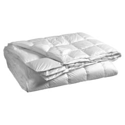 Duvet LUNA-CRYSTAL, coton, blanc