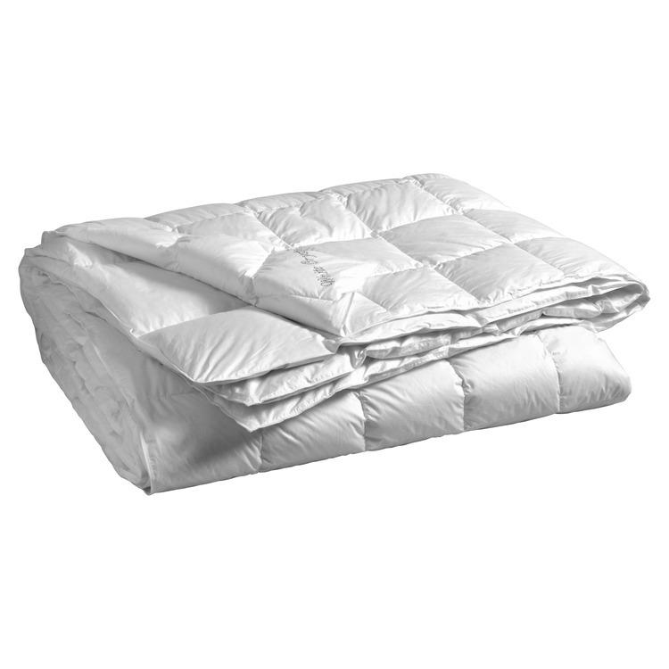 Duvet LUNA-CRYSTAL, coton, blanc