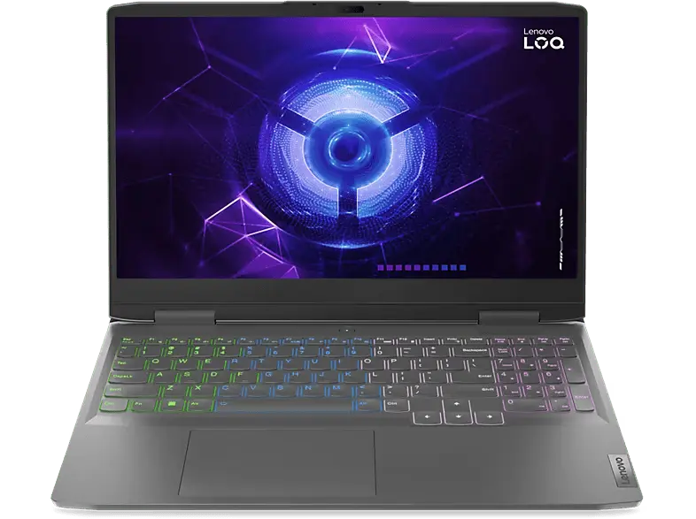 LENOVO LOQ 15IRH8 Gaming Notebook 15,6 Zoll, WQHD, Intel® Core™ i7-13620H, 16 GB RAM, 1000 SSD, Windows 11 Home (64 Bit), GeForce RTX™ 4060, Storm Grey