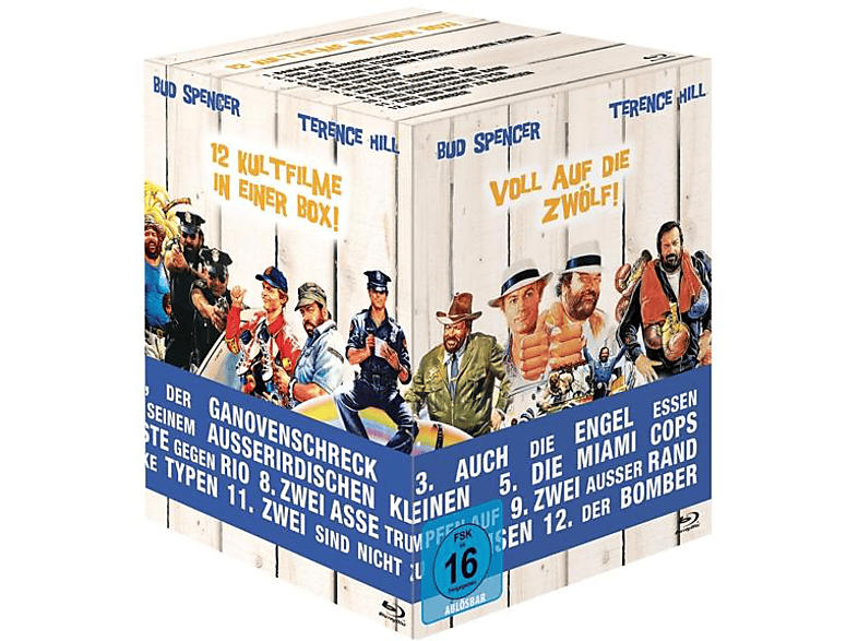 Bud Spencer & Terence Hill-12 Blu-ray Box [Blu-ray + DVD]