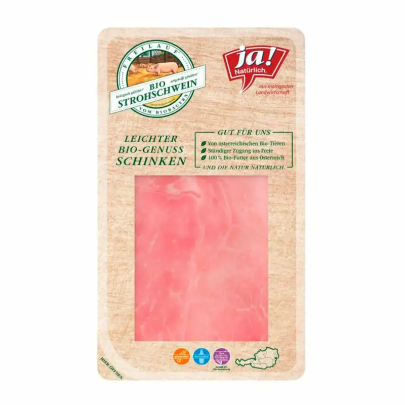 Ja! Natürlich Leichter Bio-Genuss Schinken