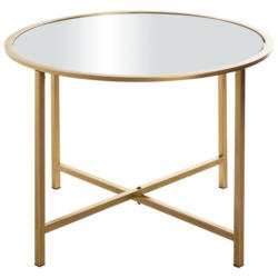 Beistelltisch gold Optik H/D: ca. 60x45 cm