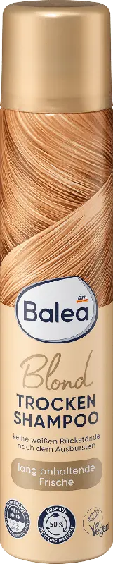 Balea Trockenshampoo für helles Haar