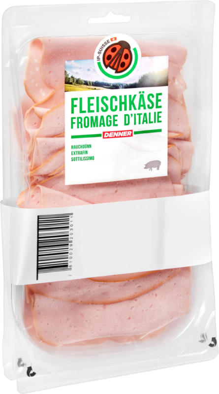 Fromage d’Italie IP-SUISSE, en tranches extra fines, 2 x 150 g