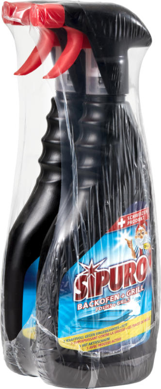 Spray Forno + Grill Sipuro , 2 x 500 ml