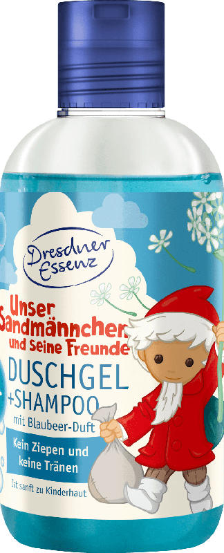 Dresdner Essenz Kinder Dusche & Shampoo 2in1 Sandmännchen