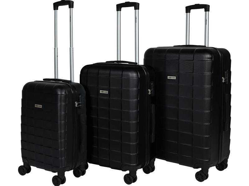 Set di 3 valigie nero