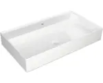 Hornbach Waschbecken Jungborn Quatrro 81x46 cm weiß glänzend