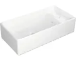 Hornbach Handwaschbecken Jungborn Nove Armatur rechts 51x25 cm weiß glänzend