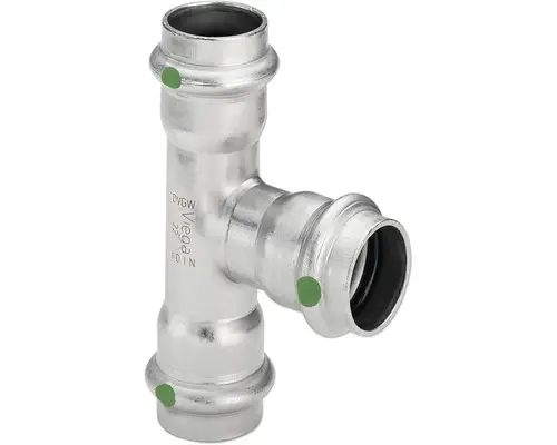 T-Stück Viega Sanpress 18 mm Pressfitting inox 2318