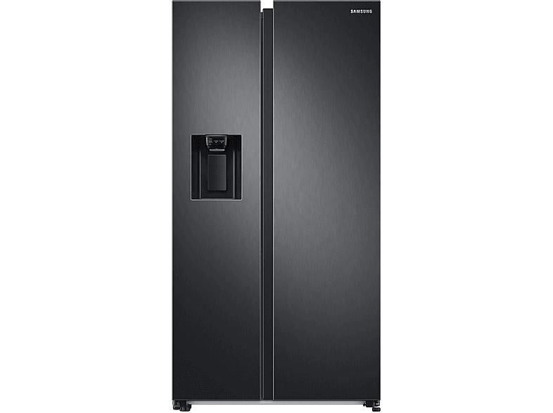 Samsung RS68CG882EB1EF Side by Side, Kühl- und Gefrierkombination (634 l, E, 1780 mm hoch, No Frost (verminderte Eisbildung), Premium Black)