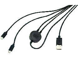 ISY IC-601 Dual Charging Kabel für PlayStation 4 Controller