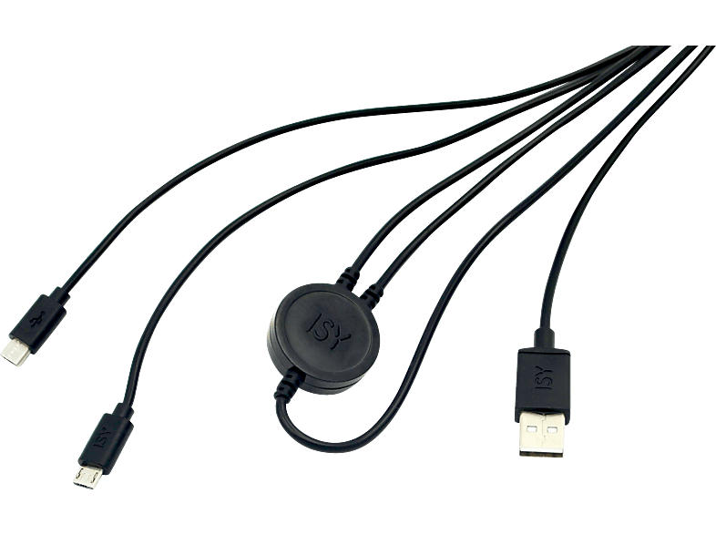 ISY IC-601 Dual Charging Kabel für PlayStation 4 Controller