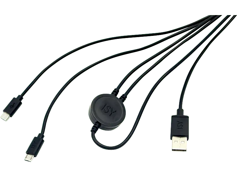 ISY IC-601 Dual Charging Kabel für PlayStation 4 Controller