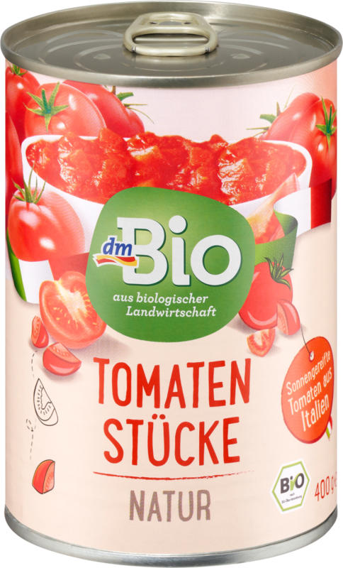dmBio Tomaten Stücke Natur