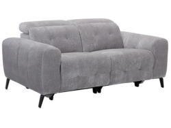 2er Sofa POCO Polyester grau