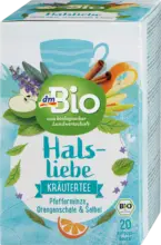 dm drogerie markt dmBio Kräutertee Halsliebe