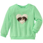 Ernsting's family Baby Sweatshirt mit Pferde-Applikation - bis 19.04.2024