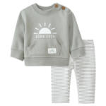 Ernsting's family Newborn Sweatshirt und Hose Born 2024 (Nur online) - bis 27.04.2024