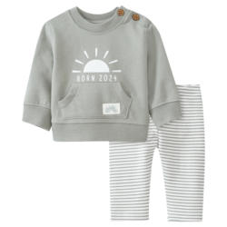 Newborn Sweatshirt und Hose Born 2024 (Nur online)