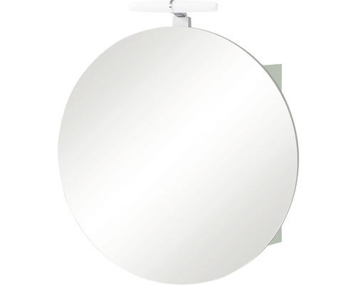 LED-Spiegelschrank Möbelpartner Bjarne 1-türig 65x15,7x68,3 cm pistazie