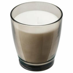 ENSTAKA ароматизирана свещ в стъклена чашка, Огън 50 ч.