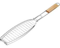 Tenneker® Fischbräter Stahl 59x11 cm