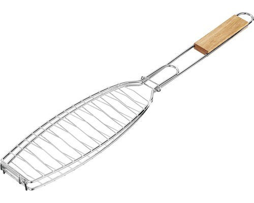 Tenneker® Fischbräter Stahl 59x11 cm