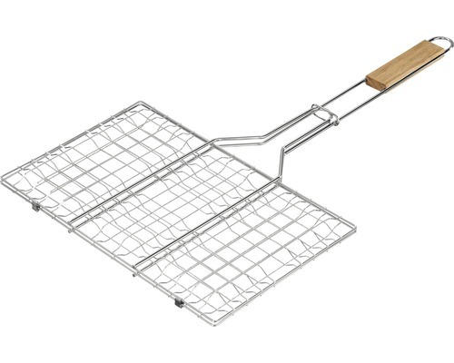 Grillwender Tenneker® Edelstahl 59 x 35 cm silber