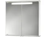 Hornbach LED-Spiegelschrank Jokey Cento 2-türig 60x65x17 cm weiß