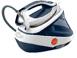 Tefal GV9712 pro express ultimate II Dampfb&uuml;gelstation (7,7 bar, 3000 Watt Wassertank, Wei&szlig;/Blau)