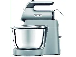 Kenwood HMP54.000SI Chefette Kombi Handmixer (Silber, 650 Watt, 3.5 l)