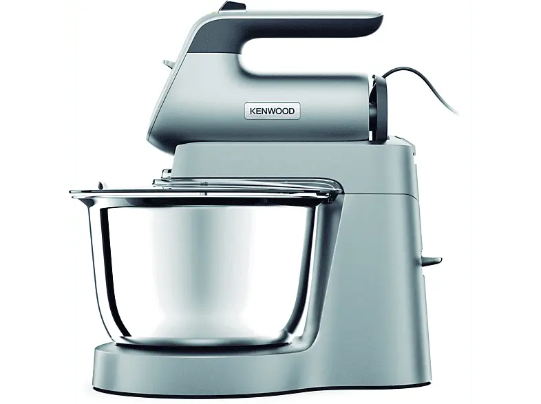 Kenwood HMP54.000SI Chefette Kombi Handmixer (Silber, 650 Watt, 3.5 l)
