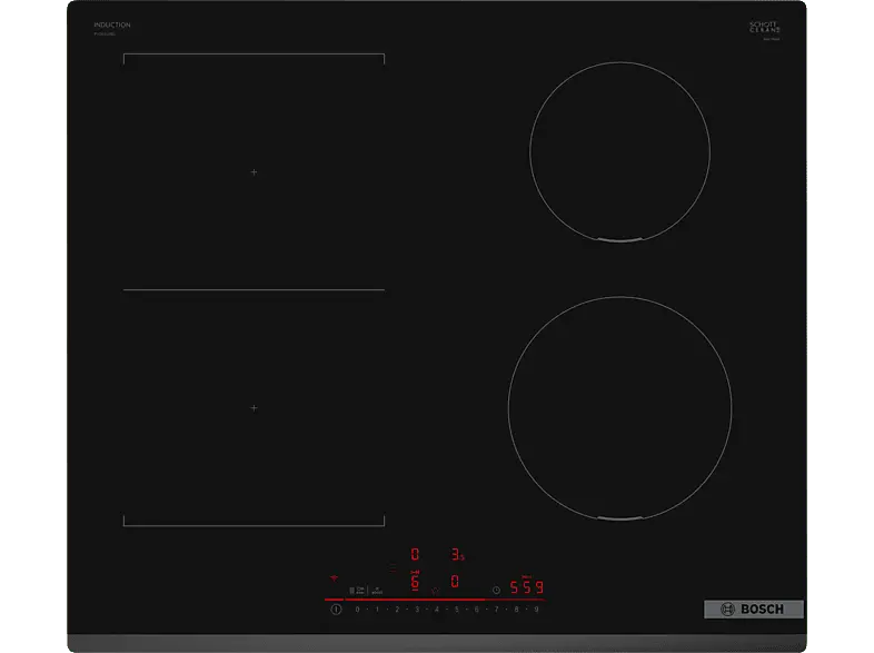 Bosch PVS631HB1E Induktionskochfeld (592 mm breit, 4 Kochfelder, , Autarkes Kochfeld)