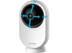 Beafon BEASH-2T-W Tracer 2T, Kamera (Anzahl Kameras: 1, für Innen, Nachtsichtfunktion, HD, Weiß)